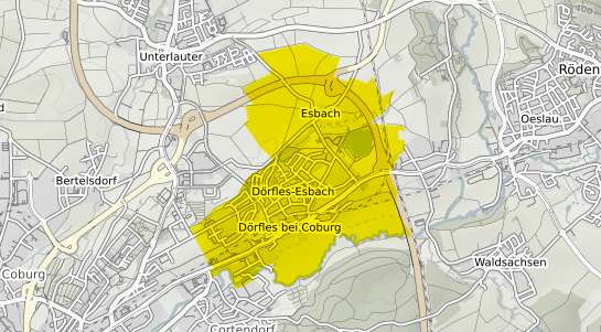 Immobilienpreisekarte Doerfles Esbach